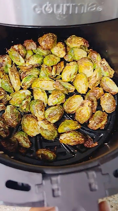 Roasted Brussel Sprouts | Airfyer Recipes #shorts