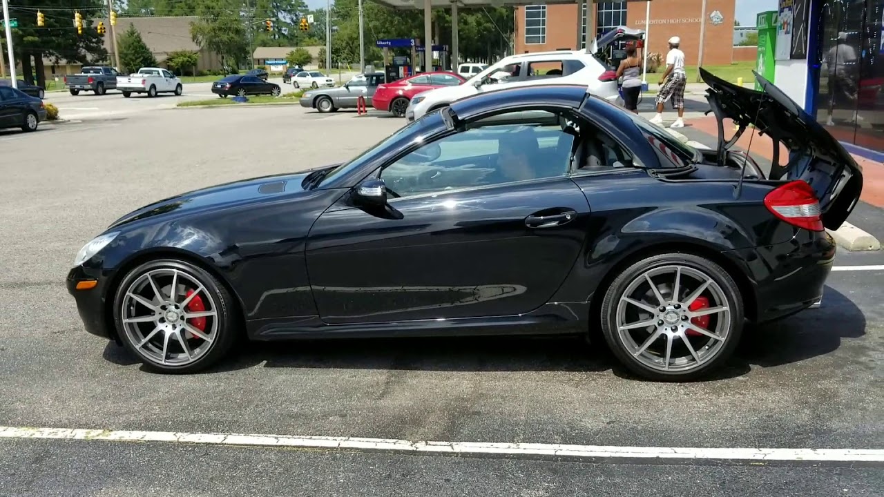 2008 Mercedes Benz SLK280 Top down