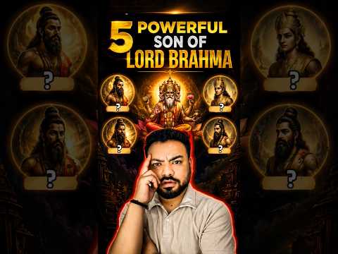 ब्रह्म देव के 5 शक्तिशाली पुत्र / 5 Powerful son of lord Brahma