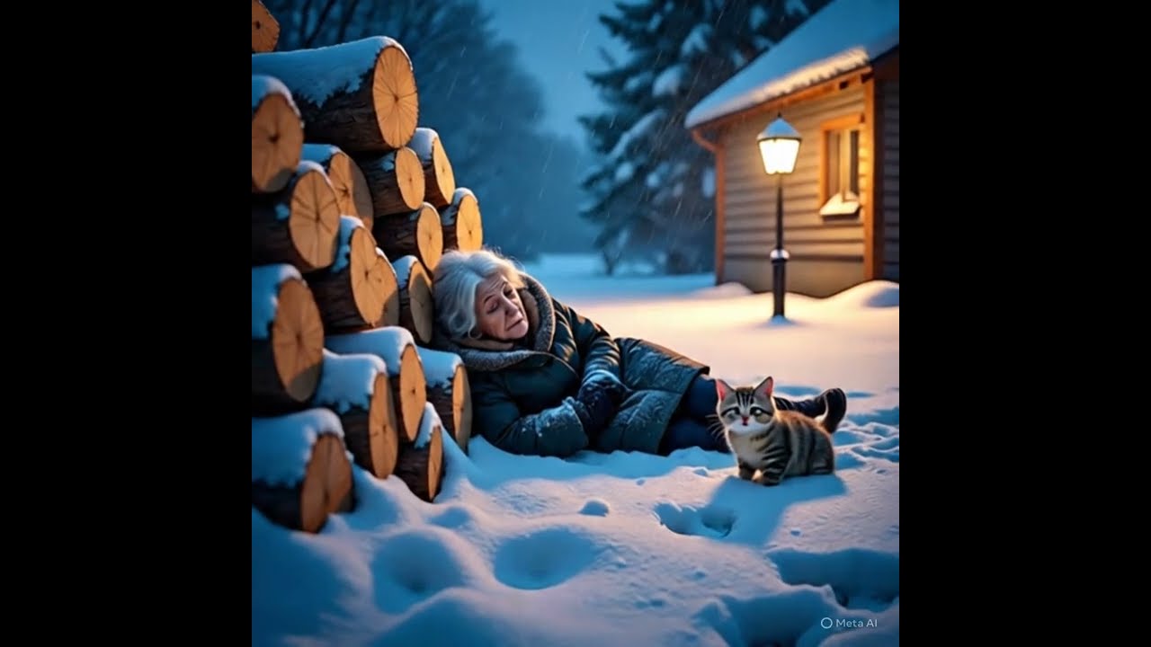  She Thought Was Saving A Kitten But The Saved Her