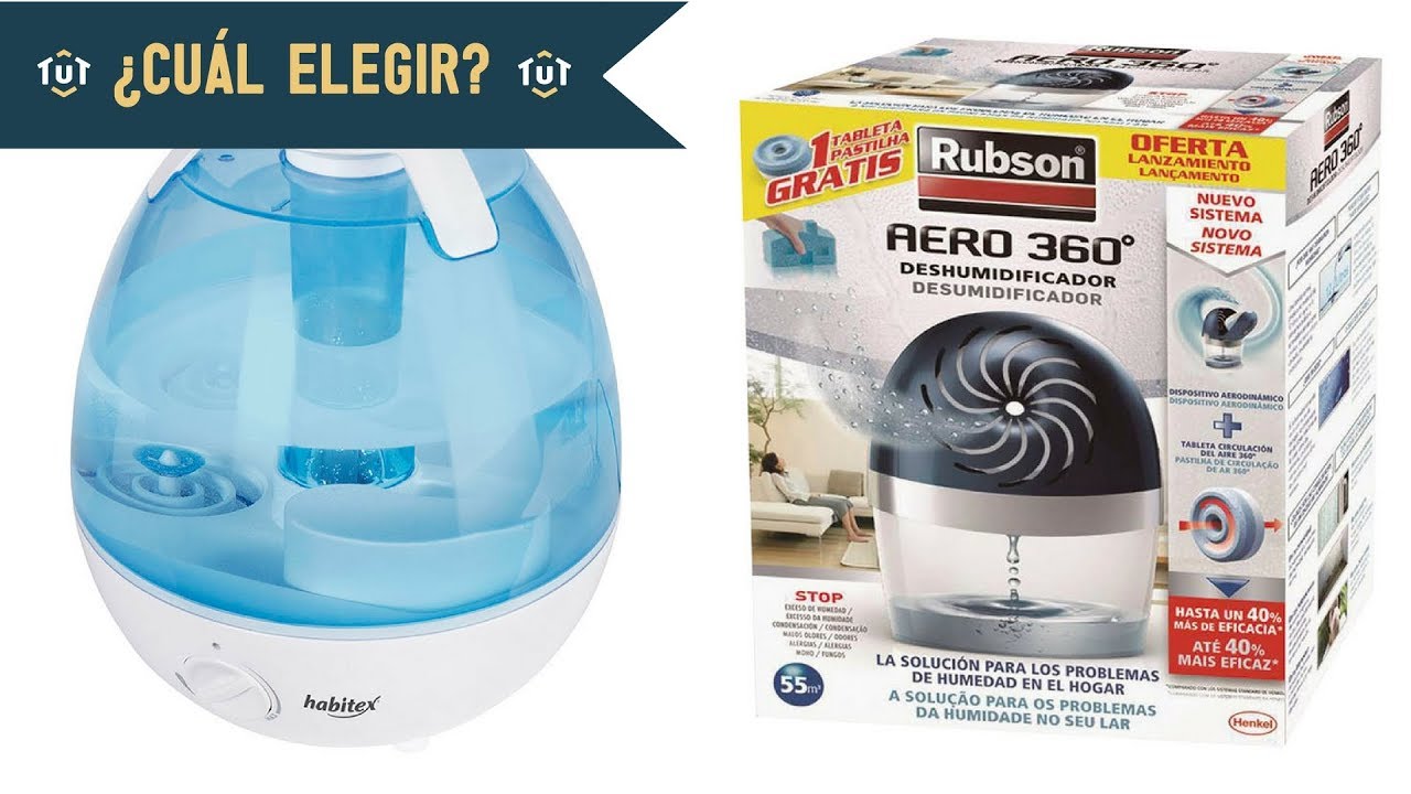 Humidificador o deshumidificador ¿Cómo se cuál necesito? Consejos Tutuerca  