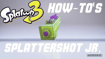 How To Use the Splattershot Jr. | Splatoon 3 How-To