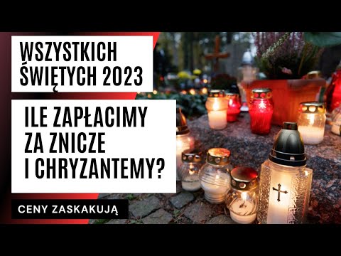 Ludzie w tym roku kupują mniejsze znicze? Dlaczego? WSZYSTKICH ŚWIĘTYCH 2023 | FAKT.PL