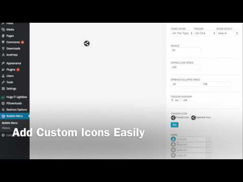 WordPress Circular Menu Plugin (Social Share)