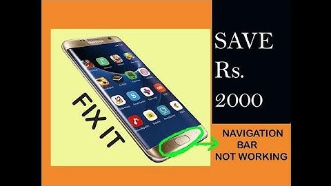 Android soft key Not Working | Home button not working | Back button not working