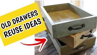 Old drawers reuse ideas for your home | show of crafts