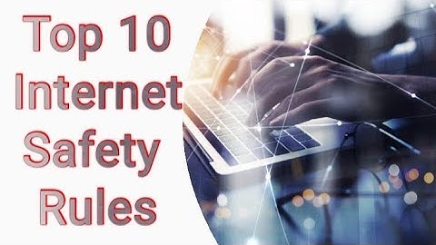 Top 10 Internet Safety Rules⚙️#internet #security #securityguard #malware