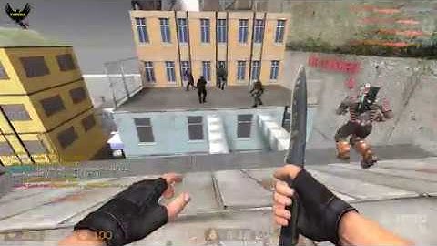 ZOMBIE ESCAPE MOD ON COUNTER-STRIKE: SOURCE, MAP: ZE_trainescape, CSS