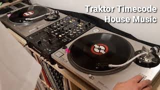 House Music Mix Traktor Scratch Pro Timecode Vinyl Setup 