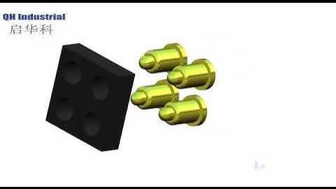 What are pogo pin connectors used for?