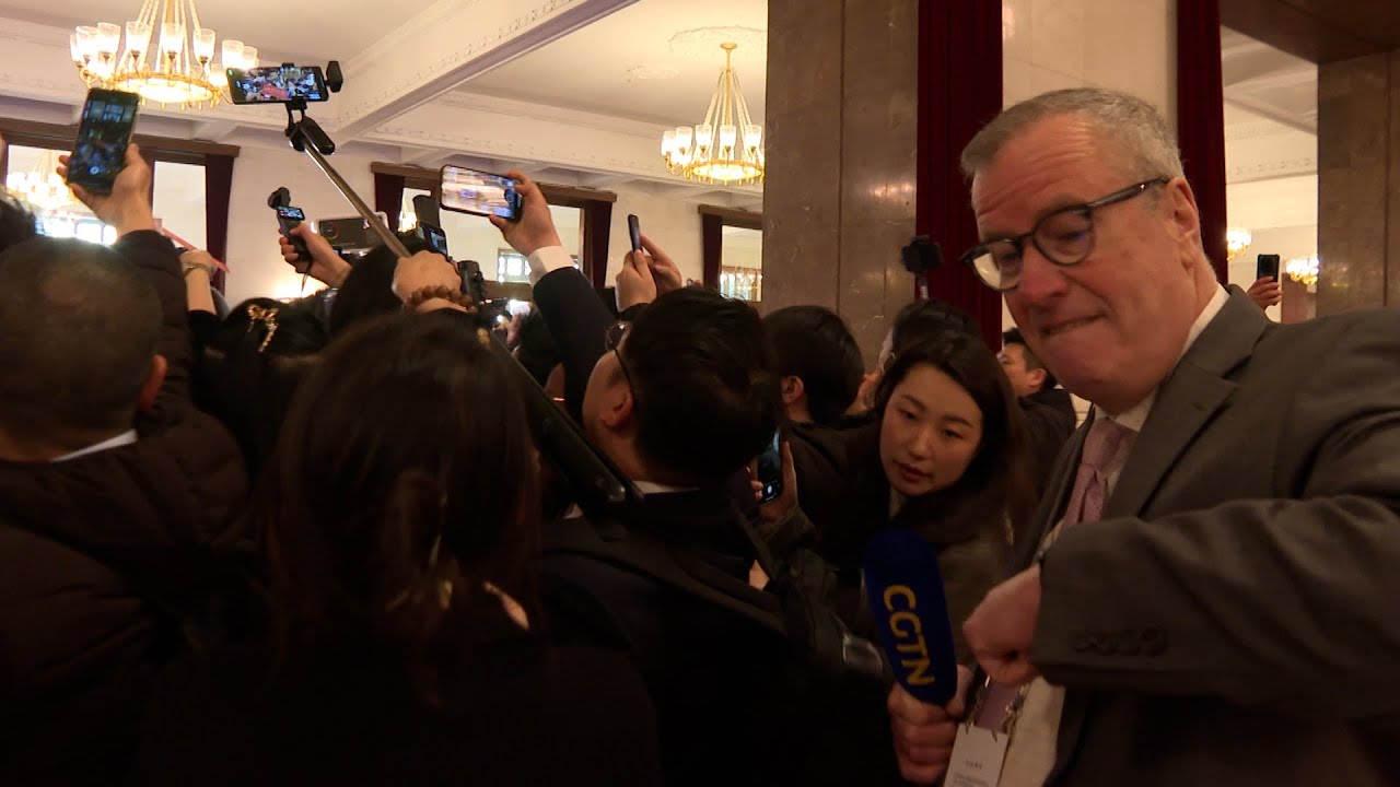 See how US-based reporter Sean Callebs covered China's Two Sessions