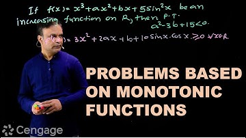 Problems Based on Monotonic Functions | Cengage Exam Crack | G Tewani | Crack JEE 2022 | Mathematics