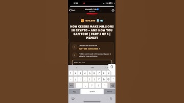 HOW CELEBS MAKE MILLIONS IN CRYPTO - AND HOW YOU CAN TOO! | PART 5 OF 5 l MEMEFI New Video Code