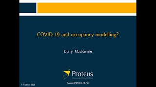 COVID-19 and occupancy modelling