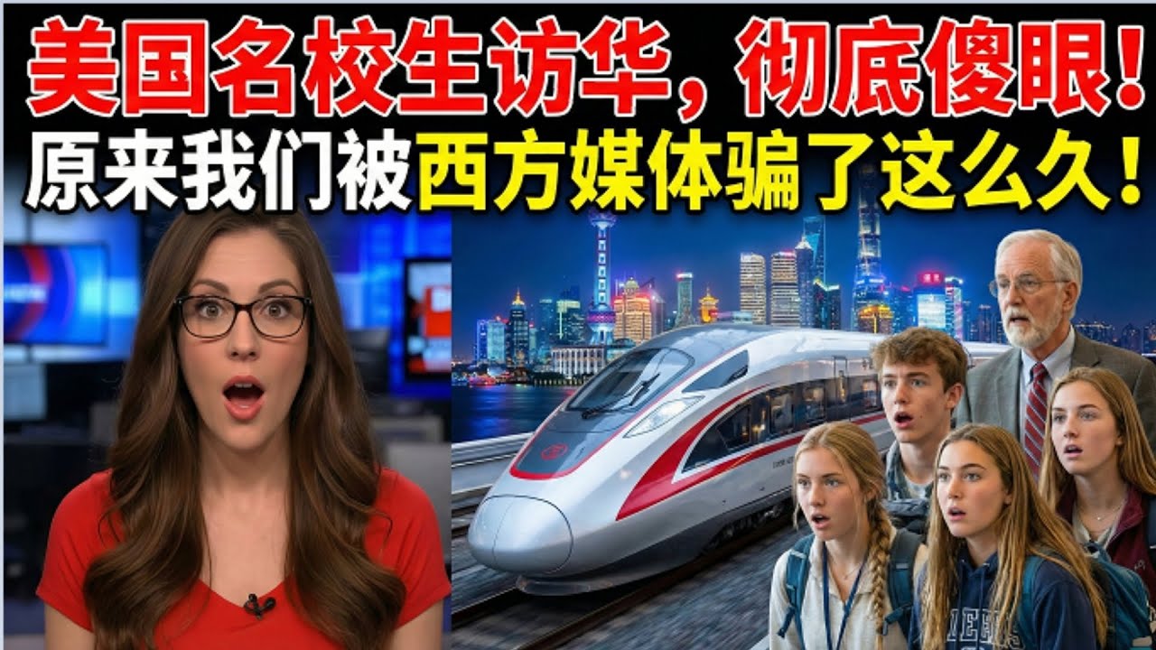 25名美国名媛“视察”中国，回国后狠狠打脸华尔街父母：别再骗我们了，美国才是贫民窟！