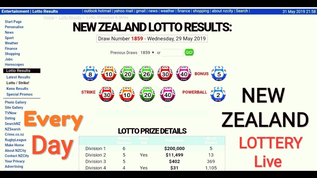 nz lotto results