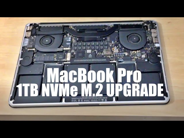 Pro to NVMe SSD | MacBook Pro Retina SSD Upgrade | 256GB to 1TB M.2 | Mid 2014 - YouTube