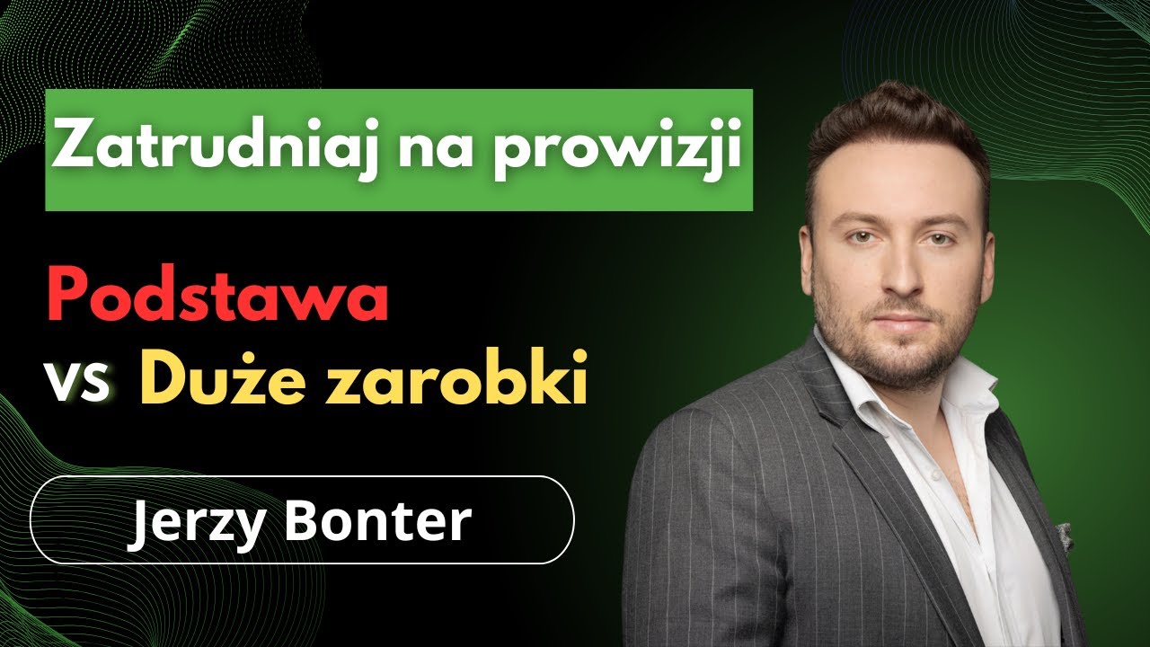 Handlowcy tylko na prowizji?!
