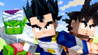 Three Idiots VS Dragon Ball Minecraft