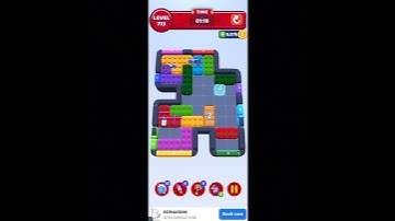 Color Block Jam - Level 713 solution                           #games #gaming #puzzle #gameplay