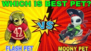 Flash Pet Vs Moony Pet Ability Test | Flash Pet Ability Free Fire | Moony Pet Ability Free Fire screenshot 3