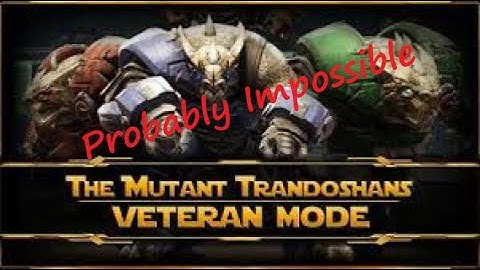 Nature of Progress (Dxun) - Vet. Mode - Mutant Trandoshans - Probably Impossible achievement.