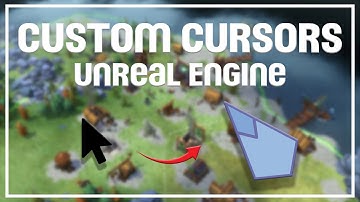 How to create a custom cursor in Unreal Engine