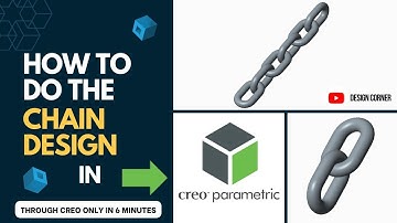 How to do the chain design in Creo Parametric.