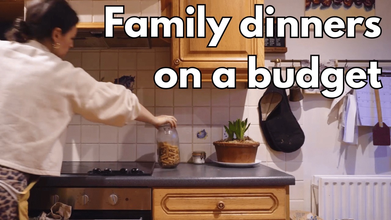 A week of budget friendly, family dinners! 🍕From scratch + simple || Under £10 for 5 people! 