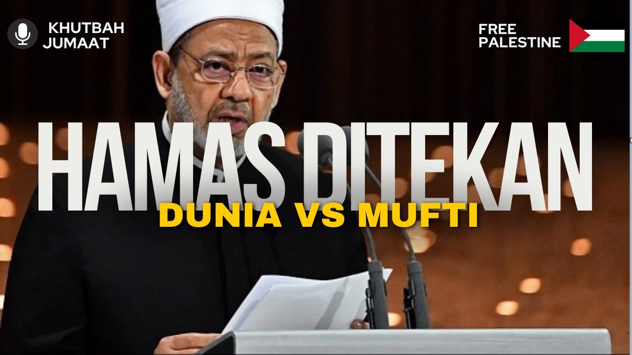 HAMAS DITEKAN DUNIA VS MUFTI - USTAZ DR MOHD ROSDI ISMAIL