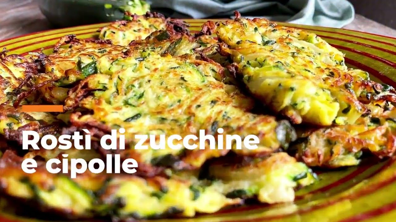 rosti di patate e zucchine