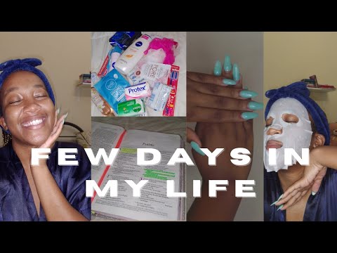 Few days in my life: Mini Maintenance + Self Care + Feminine Hygiene Shopping + MORE