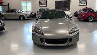 2004 Honda S2000 cold start / walk around convertible top operation