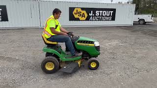 John Deere D105 Auto Riding Lawn Mower