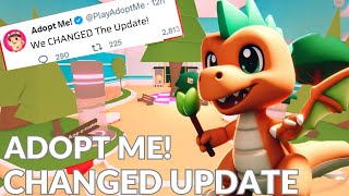 ⚠️*BEWARE*⚠️ Adopt Me Changed The Update 🤯 And Everyone Is HAPPY! Roblox