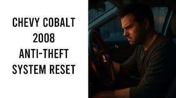 2008 Chevy Cobalt Anti Theft System Reset