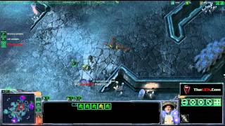 Starcraft 2 2v2 masters with Scvrush (T) and Onemanzerg (Z) Live commentary, anything goes