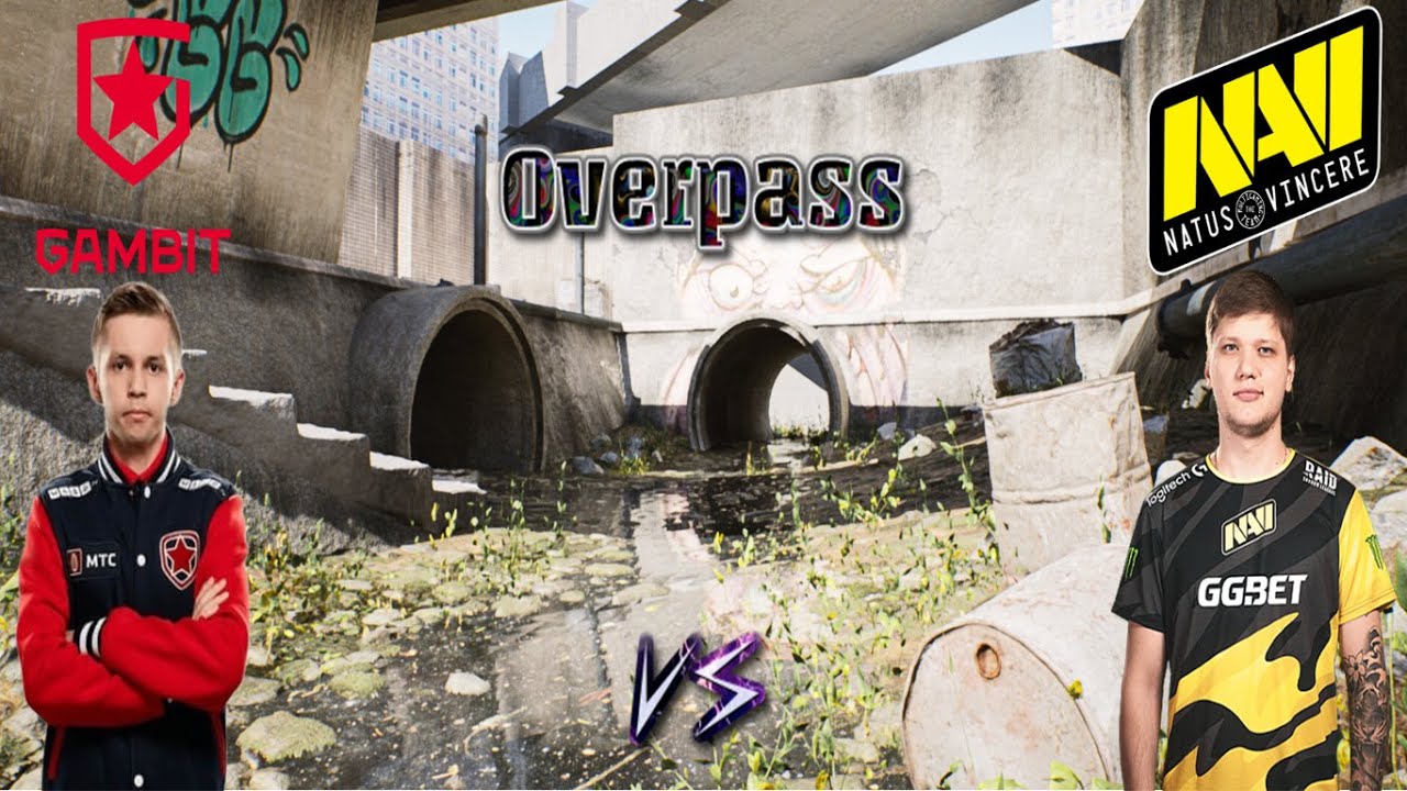 Gambit vs NaVi | HIGHLIGHTS All Rounds | PGL Major Stockholm 2021 on de_Overpass