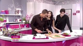 Richard Armitage Cooking Sept 17, 2010 on Lorraine