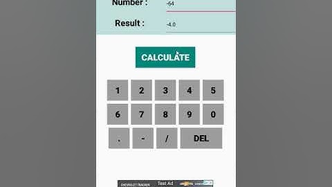Cube Root Calculator App