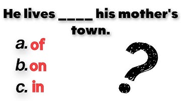 Stop Confusing Prepositions! | Take this Prepositions Quiz #englishchallenge