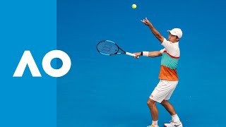 Ivo Karlovic v Kei Nishikori match highlights (2R) | Australian Open 2019