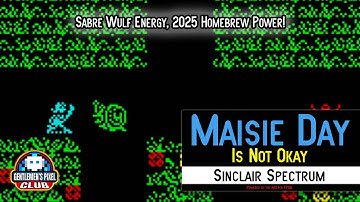 Maisie Day Is Not Okay – NEW Sinclair Spectrum Game (2025) | Gameplay & Commentary on MiSTer FPGA
