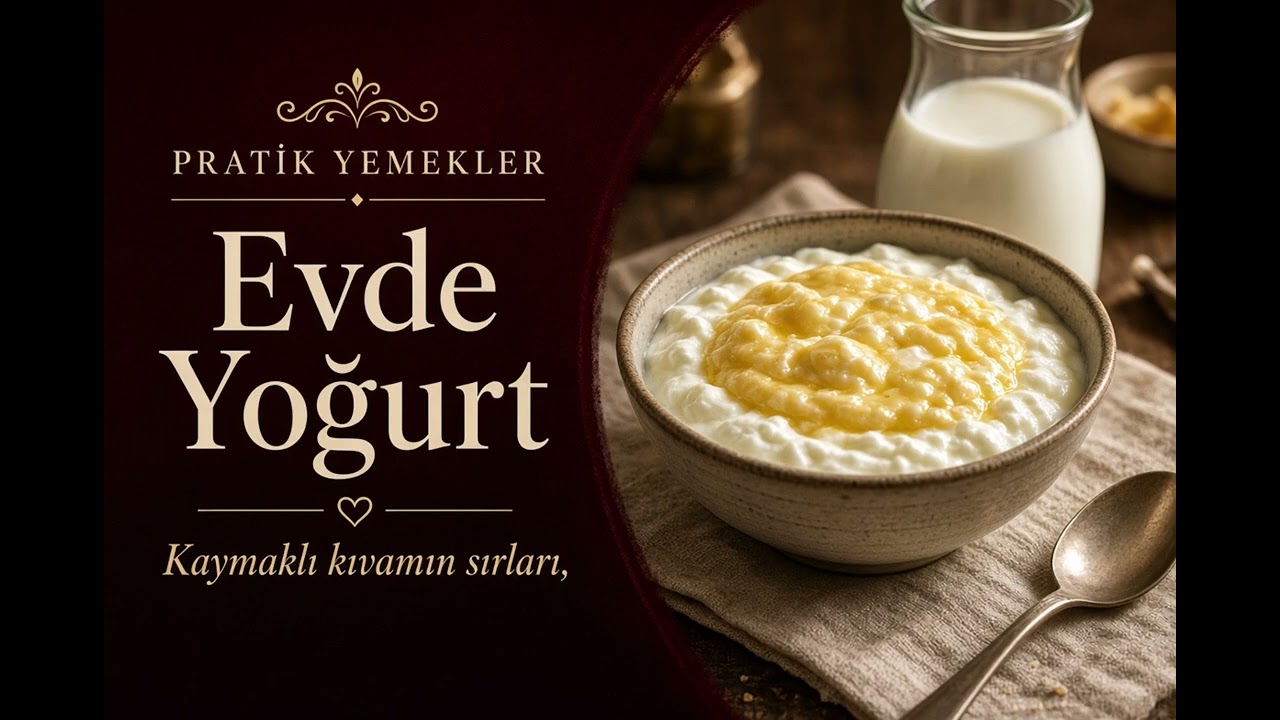 Evde Yoğurt Nasıl Mayalanır? Kaymaklı Kıvamın Sırları | Pratik Yemekler
