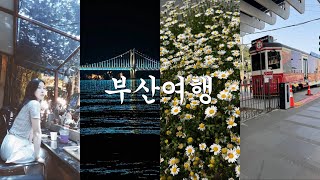 엄마랑 뚜벅이 부산여행⛴️ 이재모피자🍕 자갈치횟집🐟 광안리뷰호텔🌉 스카이캡슐🚂 남천동팥빙수🤍