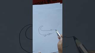 how to draw easy crocodile drawing #shorts#shortsfeed #sketch