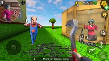 Scary Teacher 3D_New updater-New fun video everyday , gameplay walkthrough  part 713 ( android, ios)