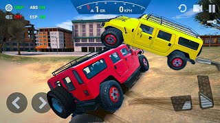 Extreme Monster SUV Prado Jeep Hills Stunt Driver Simulator - Android IOS Gameplay. screenshot 1