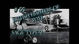 British Fighters of WW1 - episode 55 Sage type 2