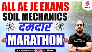 Soil Mechanics Damdar Marathon For AE JE Exams | SSC JE Civil & Mechanical | By Vaibhav Sir